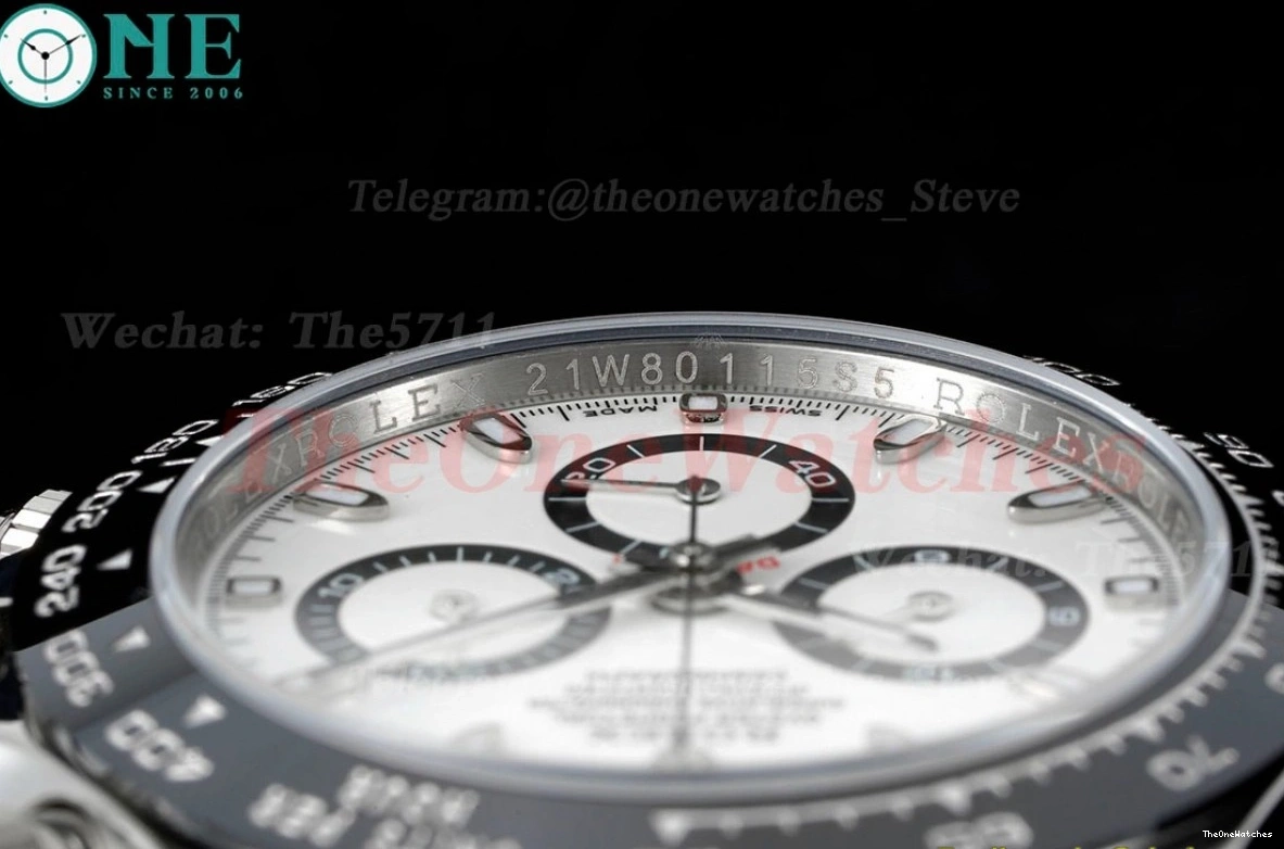 7750 Daytona ALF SS White Asia 116500 904L CER 0114